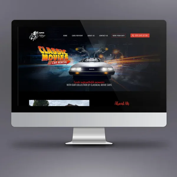 AMCE Home page Mockup