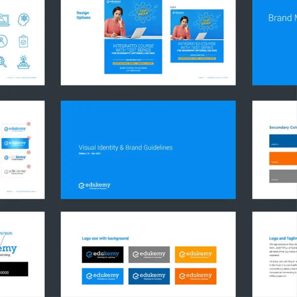 Edukemy style guide by Social Gyani