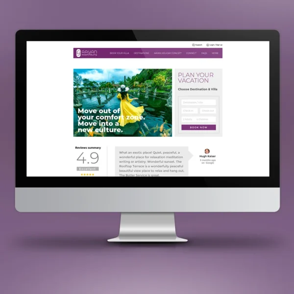 aayan resort home page